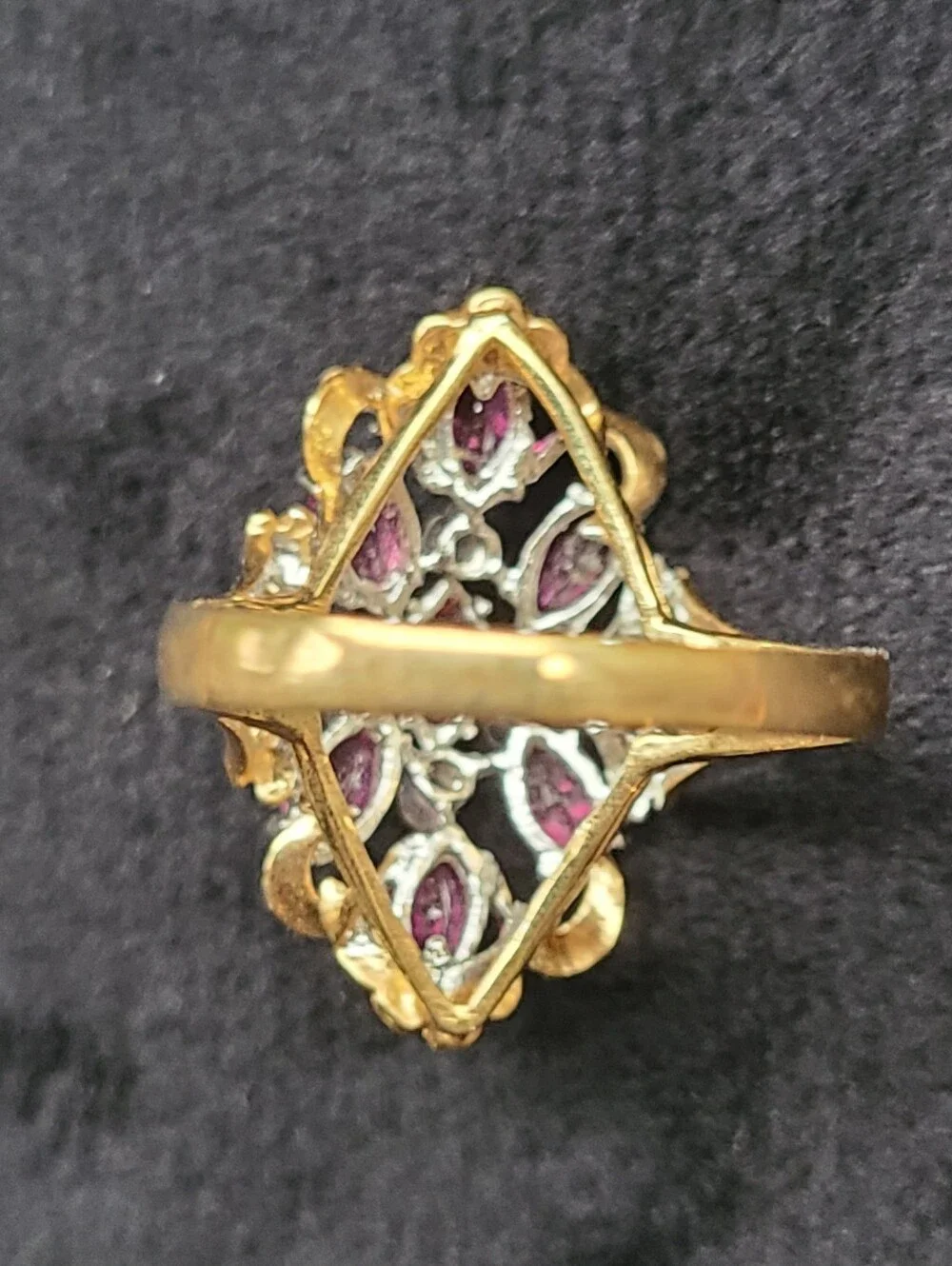 Vintage 14kt GE Ring